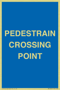 PEDESTRAIN CROSSING POINT